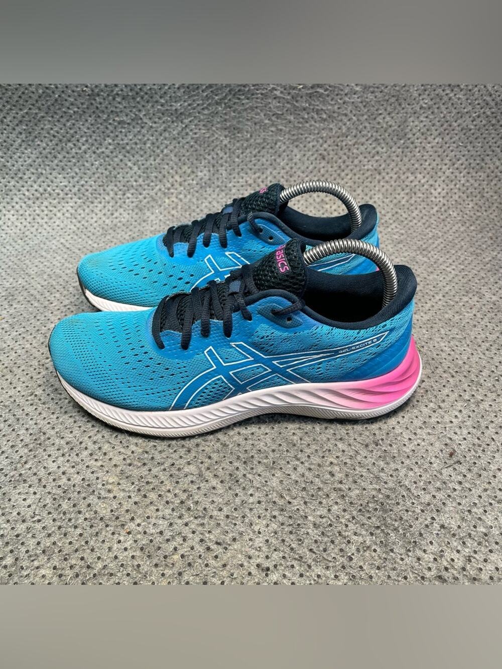 Asics Gel-Excite 8 Blue Running Shoes Size 8 Women’s